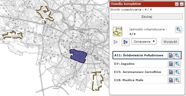 zasięg opracowania zasięg opracowania
